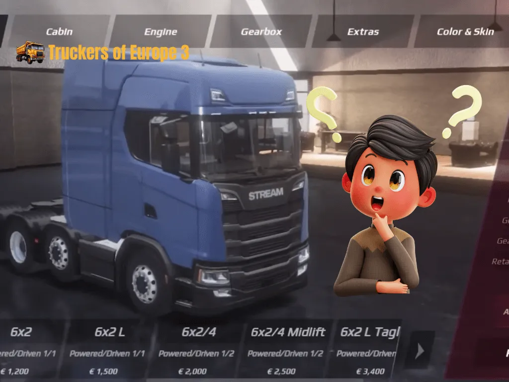 Best Trucks in Truckers of Europe 3 MOD Apk
